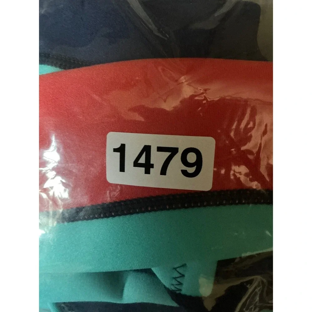 Yakevo Wetsuit Jacket Kids 6 Navy Blue Excellent 2mm Neoprene Long Sleeve Zip